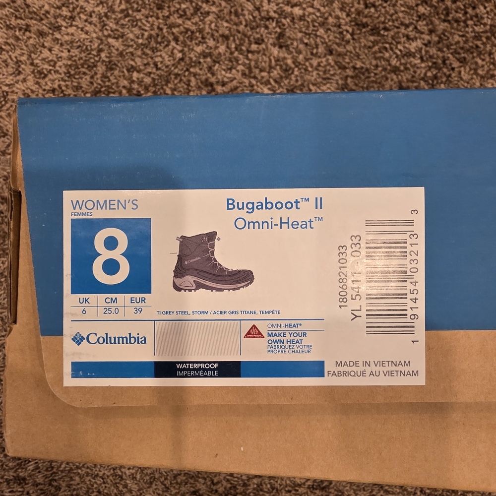 Columbia Women's Bugaboot II Omni-Heat Boots - Gray